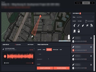 Acoustic Threat Detection